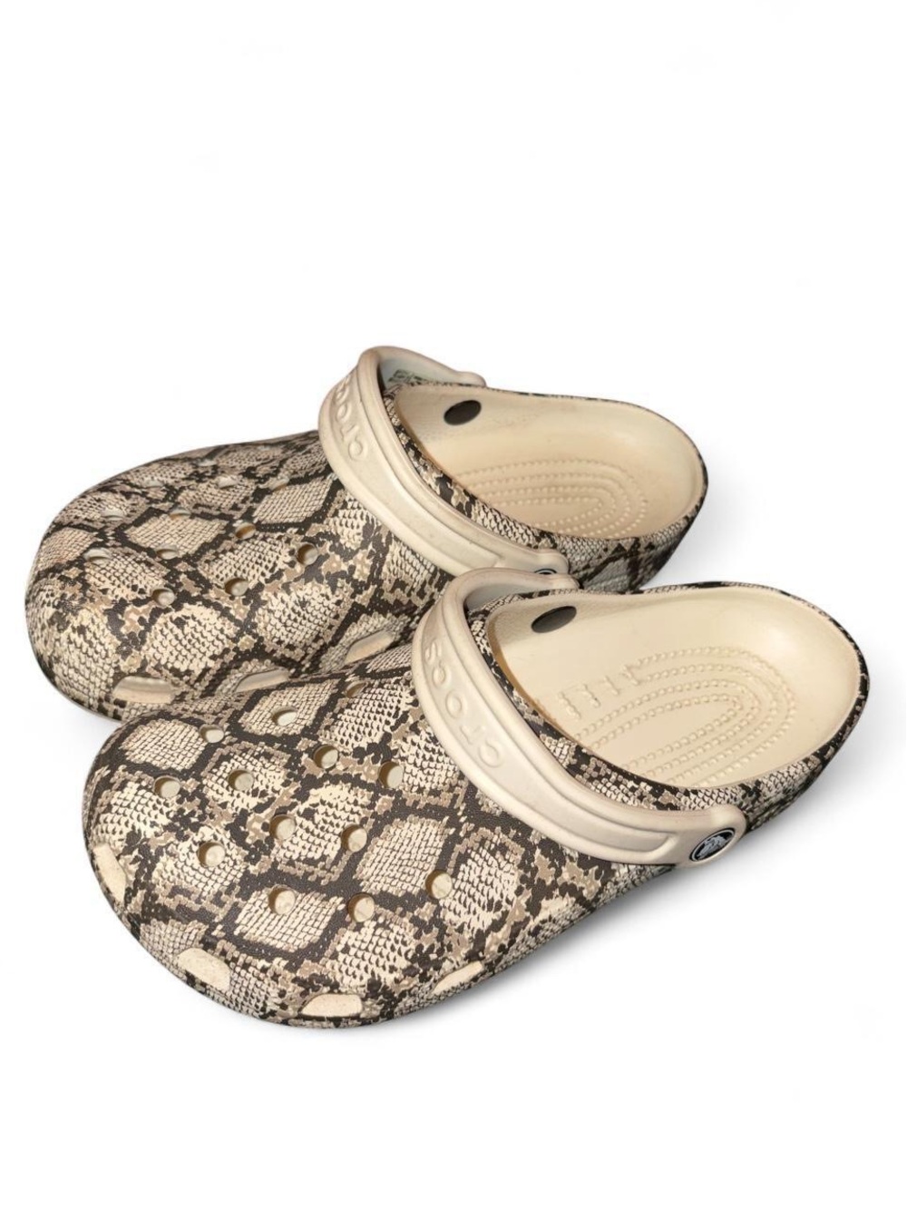 Crocs Classic Clog in Snake Print